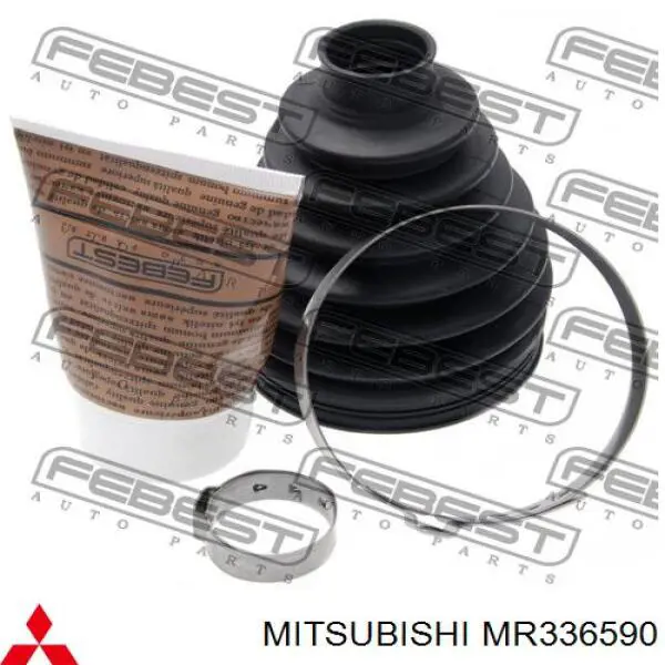 MR336590 Mitsubishi пыльник шруса передней полуоси наружный