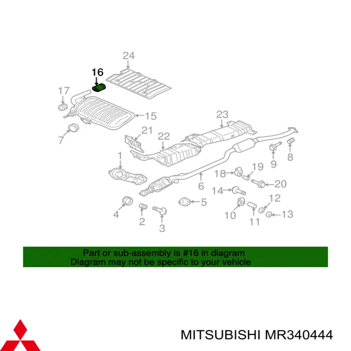 MR340444 Mitsubishi 