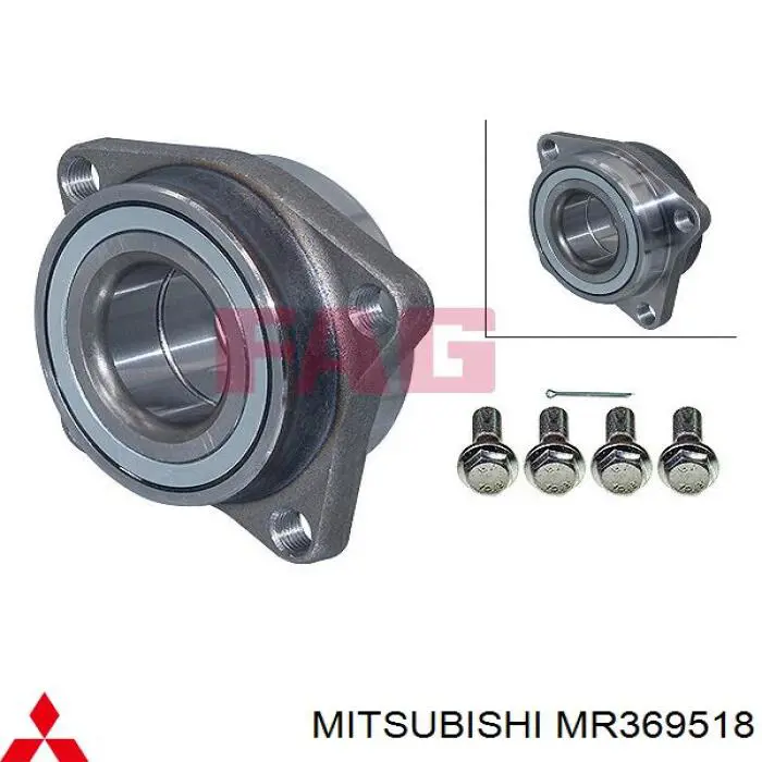 Подшипник ступицы MR369518 Mitsubishi