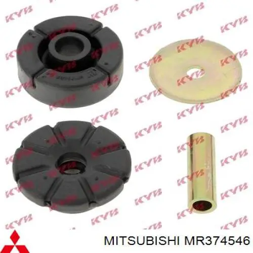 Втулка штоку переднього амортизатора MR374546 Mitsubishi