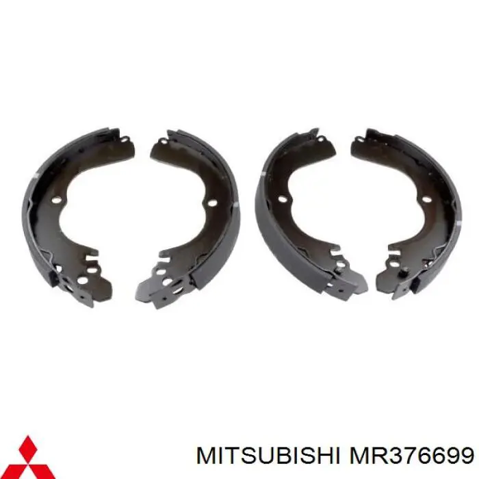 MR376699 Mitsubishi задние барабанные колодки