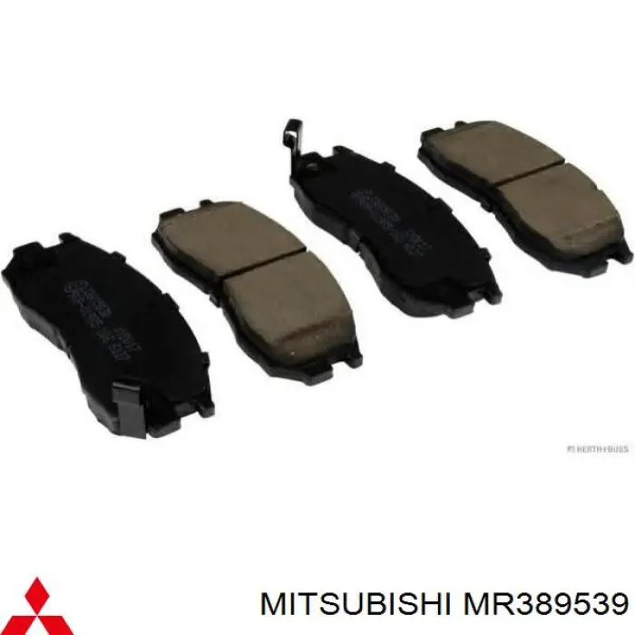 Передние тормозные колодки MR389539 Mitsubishi