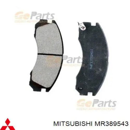 Колодки Mitsubishi MR389543 цена, от 25.06 USD
