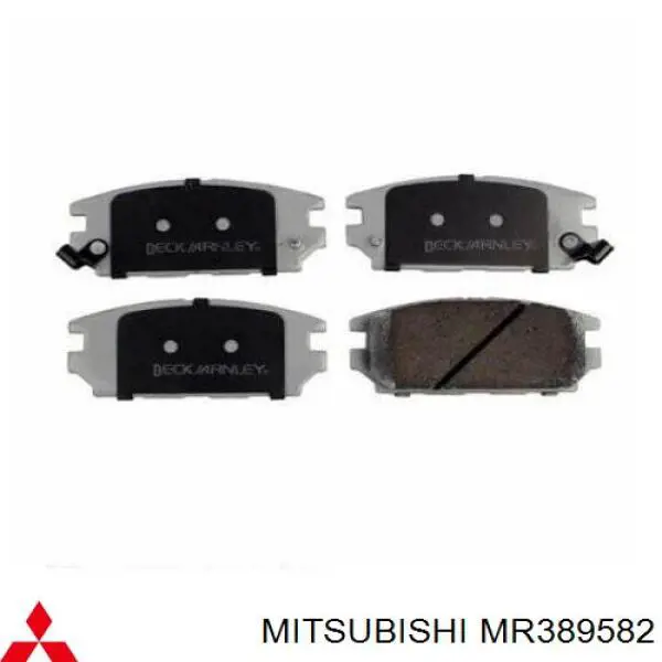 Колодки дисковые  Mitsubishi MR389582 цена, от 21.86 USD