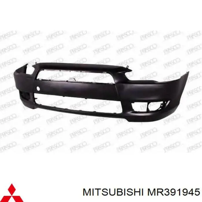 MR391945 Mitsubishi передний бампер
