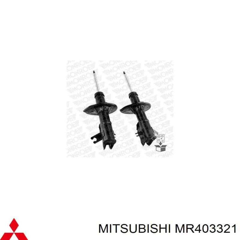 MR403321 Mitsubishi amortecedor dianteiro