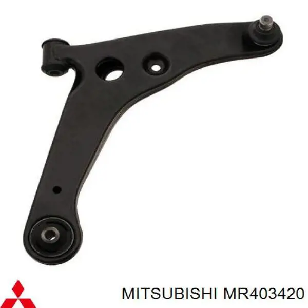 Правый рычаг передней нижней подвески Mitsubishi MR403420 цена, от 23.98 USD