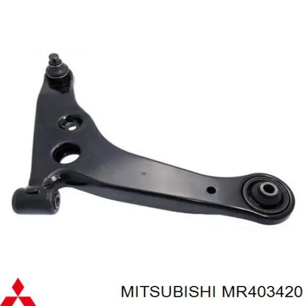 Купить MR403420 Mitsubishi Нижний правый рычаг передней подвески