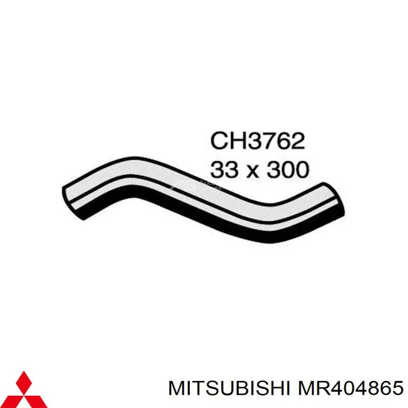 MR404865 Mitsubishi mangueira (cano derivado do radiador de esfriamento superior)