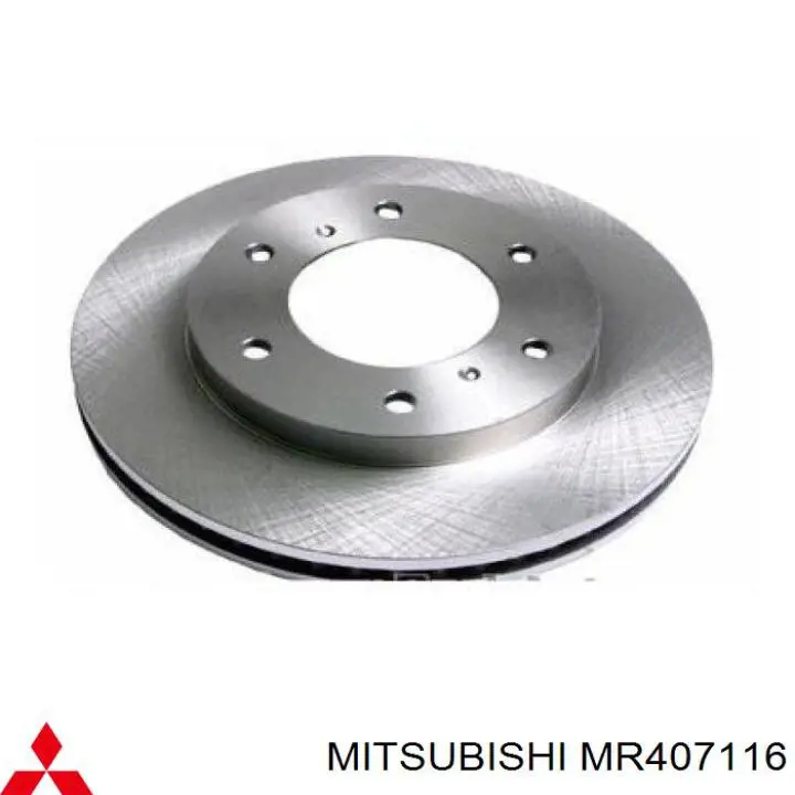 Тормоз дисковый передний Mitsubishi MR407116 цена, от 11.29 USD