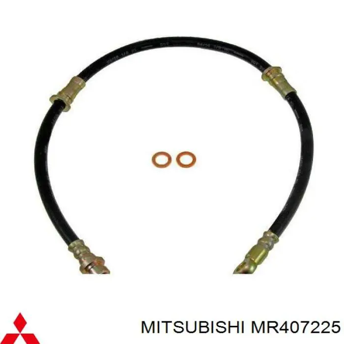 Шланг тормозной передний MR407225 Mitsubishi