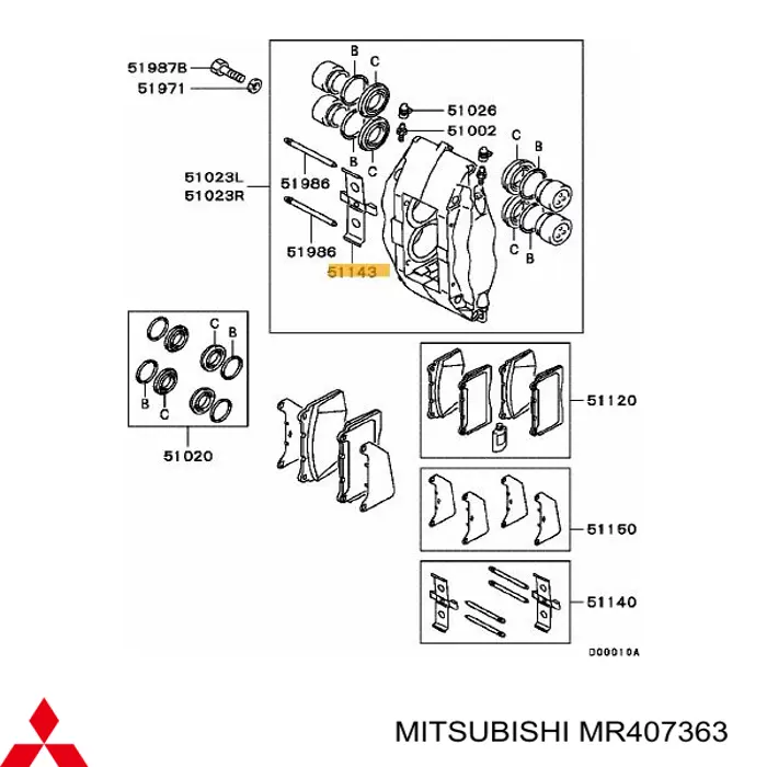  MR407363 Mitsubishi