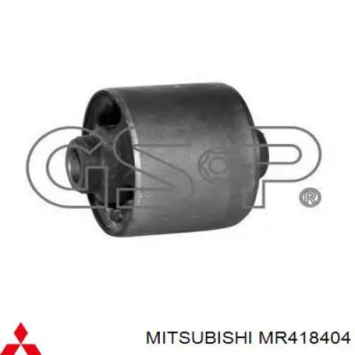 Silentblock,suspensión, cuerpo del eje delantero, delantero MR418404 Mitsubishi