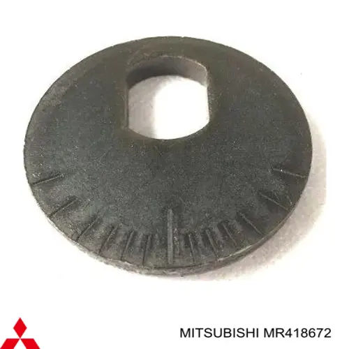 Купить MR418672 Mitsubishi Шайба болта крепления переднего рычага, нижнего