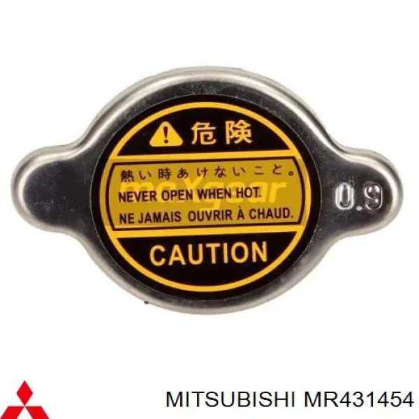 MR431454 Mitsubishi крышка (пробка радиатора)