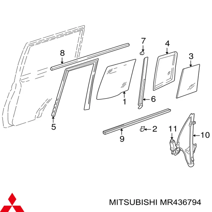  MR436794 Mitsubishi