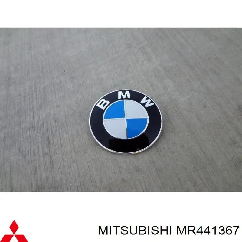 Эмблема на крышку багажника Mitsubishi MR441367