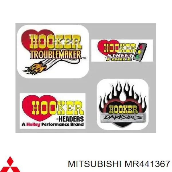 MR441367 Mitsubishi Фирменный значек на багажник