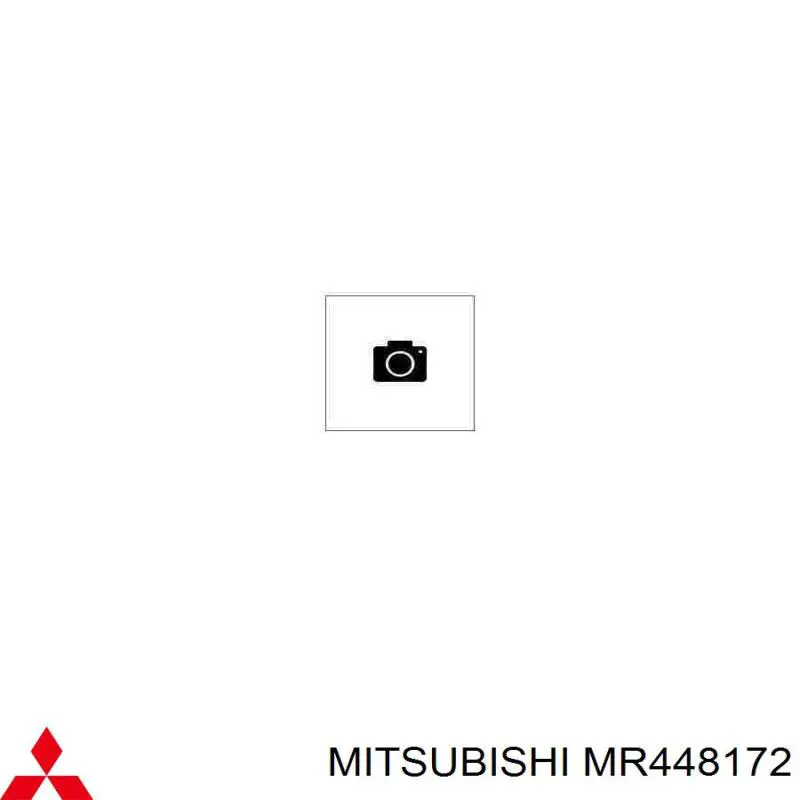 MR448172 Mitsubishi pára-choque (grade de proteção de amortecedor dianteiro + bota de proteção)