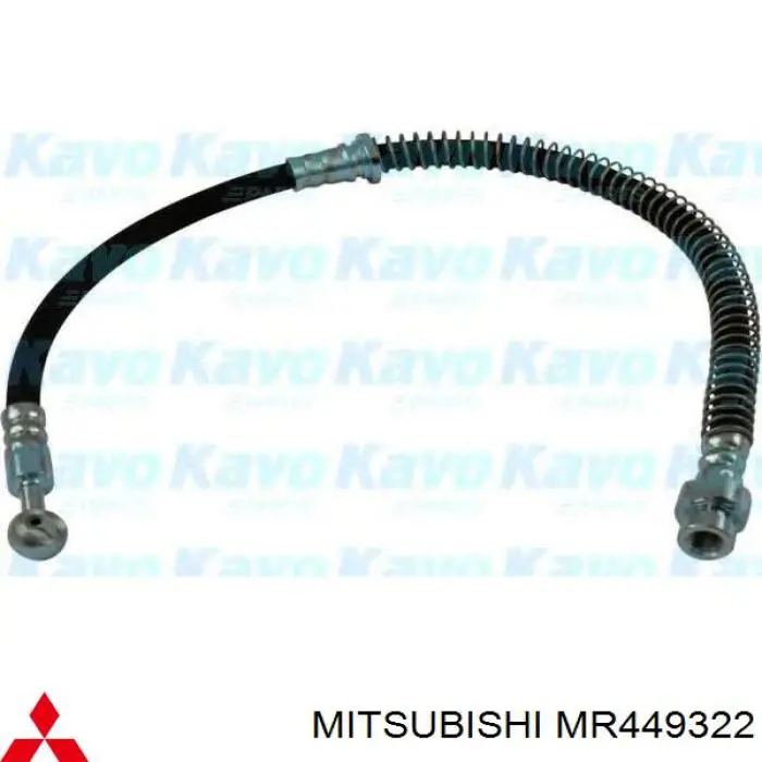 Купить MR449322 Mitsubishi Шланг тормозной передний
