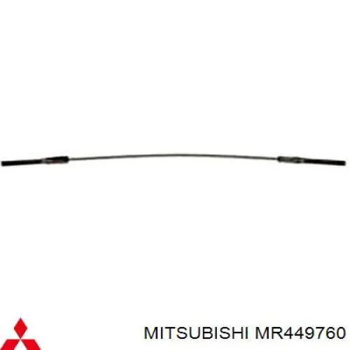 Передний трос ручника MR449760 Mitsubishi