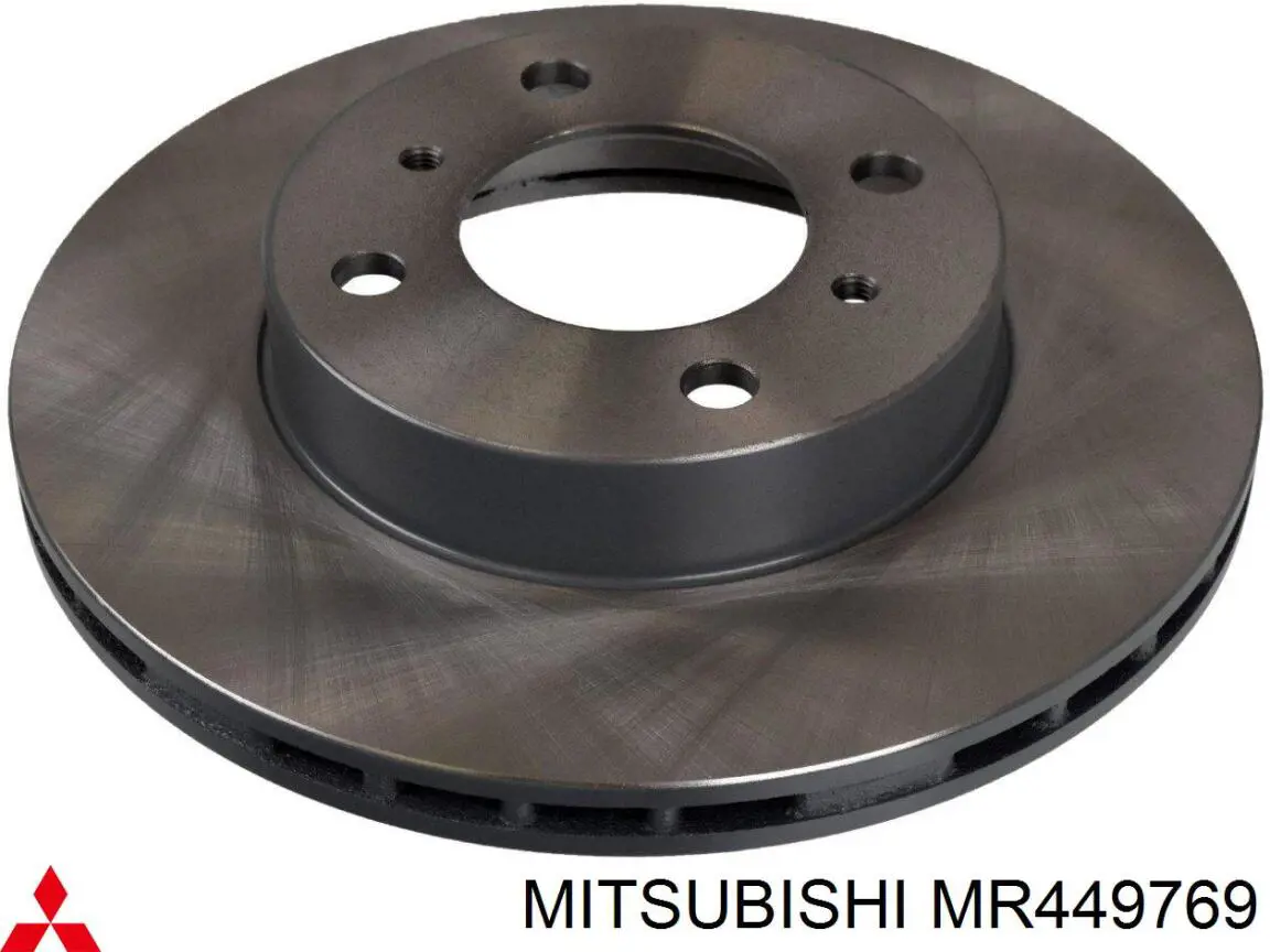 Передние тормозные диски MR449769 Mitsubishi