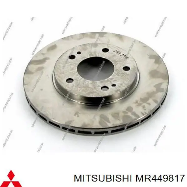 Тормоз дисковый передний Mitsubishi MR449817 цена, от 35.24 USD