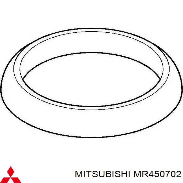  Прокладка глушителя Mitsubishi Colt 6