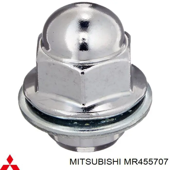 Гайка колісна MR455707 Mitsubishi