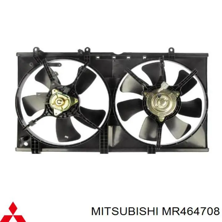 Ventilador (roda de aletas) do radiador de esfriamento esquerdo Mitsubishi MR464708 preço, a partir de 79,52 USD