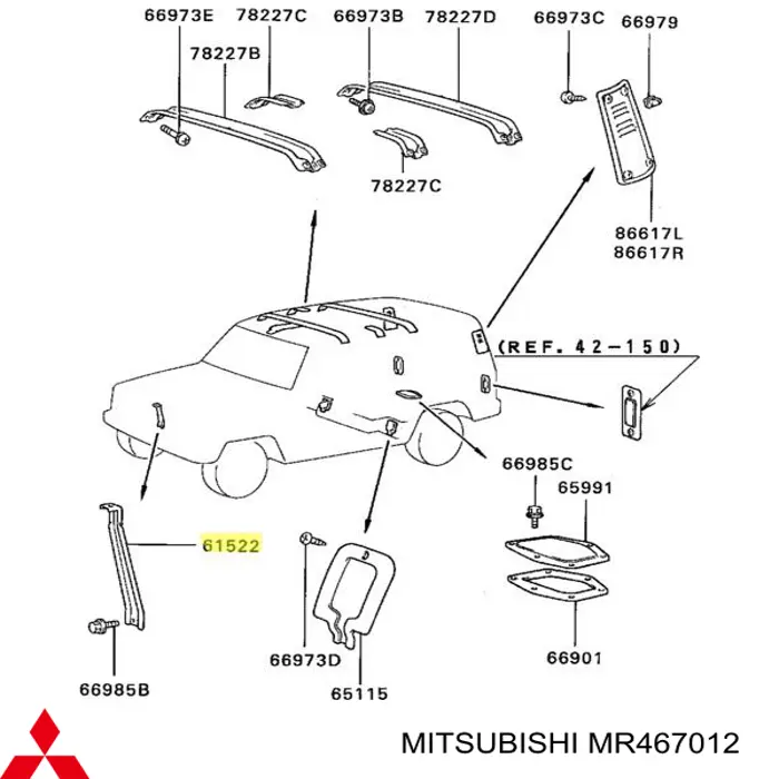 MR467012 Mitsubishi 