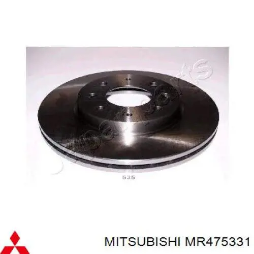 Тормоз дисковый передний Mitsubishi MR475331 цена, от 1493.75 UAH