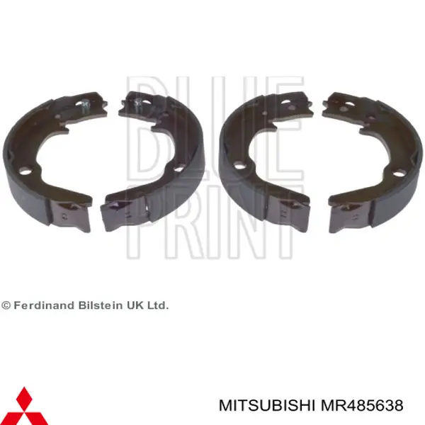MR485638 Mitsubishi задние барабанные колодки