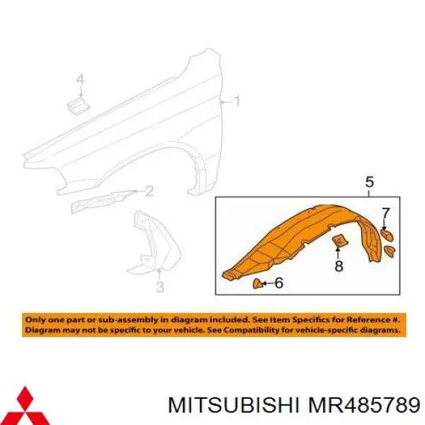  MR485789 Mitsubishi