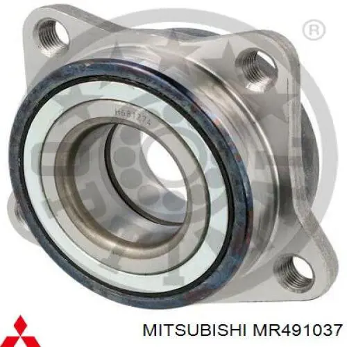 Купить MR491037 Mitsubishi Ступица переднего колеса
