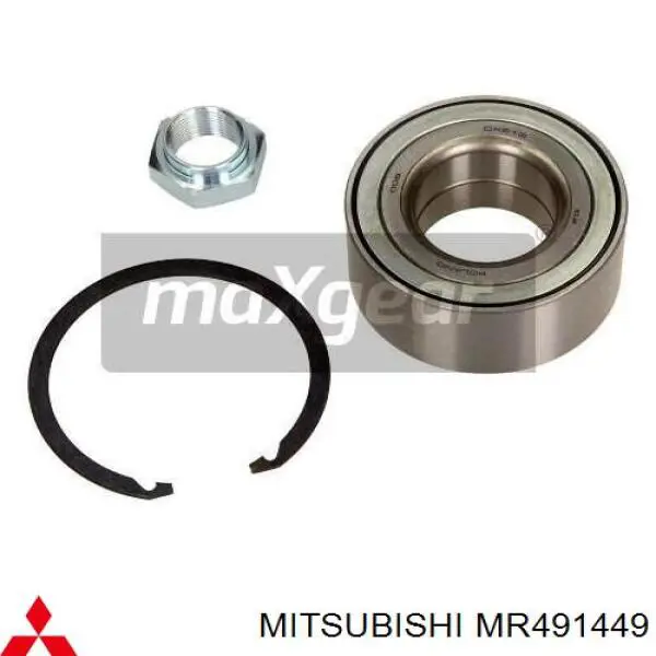 Комплект подшипника ступицы колеса Mitsubishi MR491449 цена, от 25.34 USD