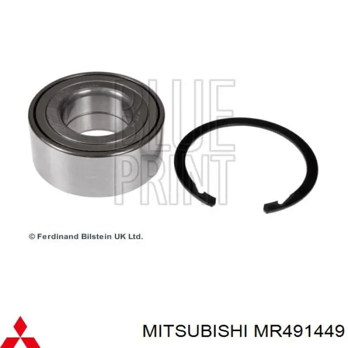 Подшипник ступицы MR491449 Mitsubishi