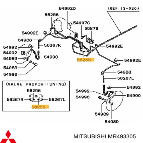 MR493305 Mitsubishi 