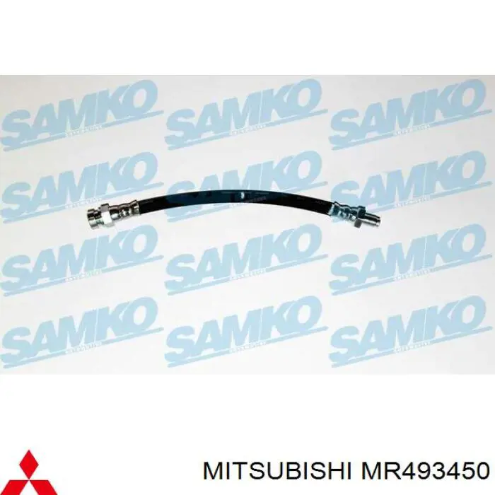 Купить MR493450 Mitsubishi Задний тормозной шланг