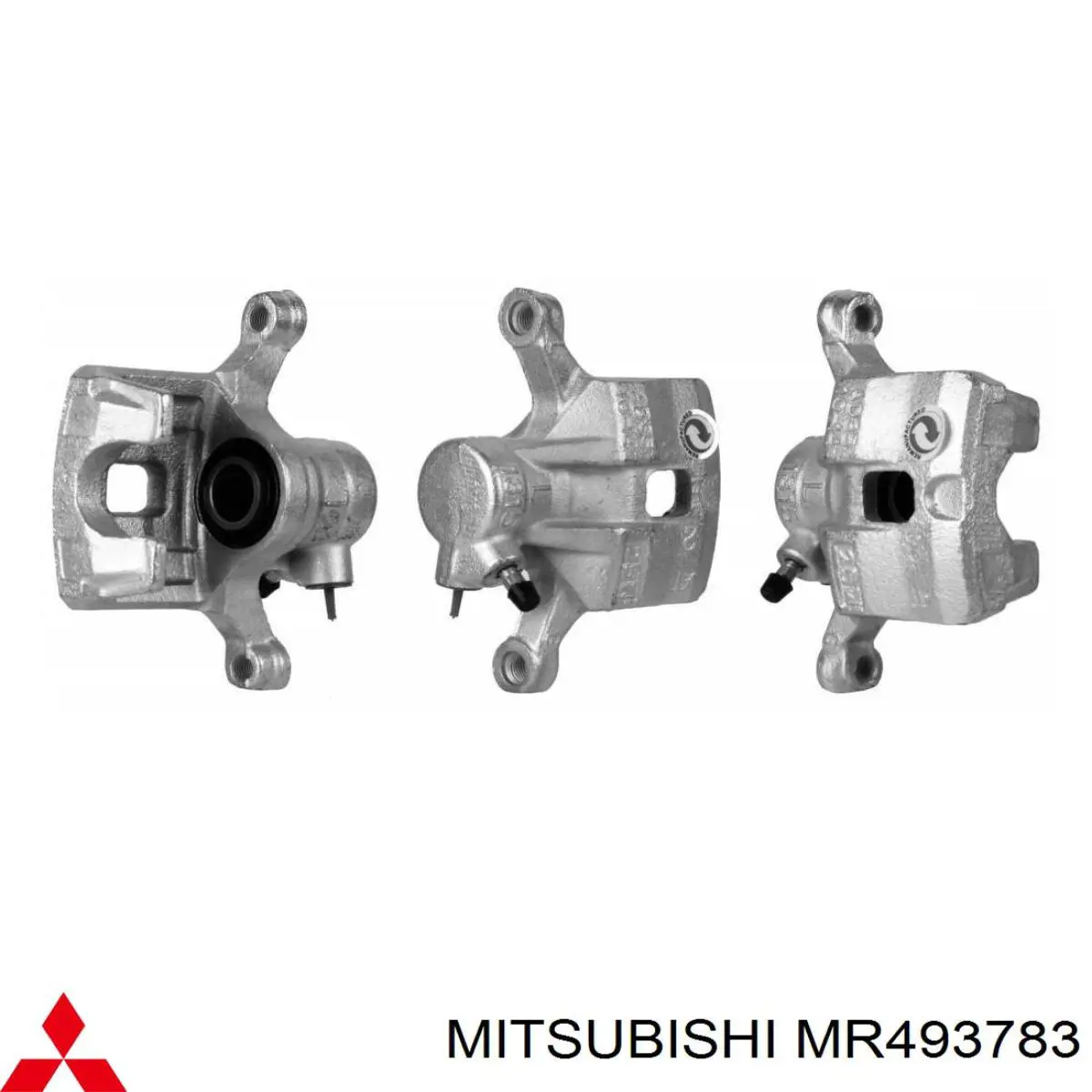Купить MR493783 Mitsubishi Суппорт задний левый