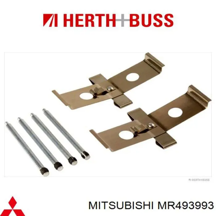 MR493993 Mitsubishi Диск тормозной передний