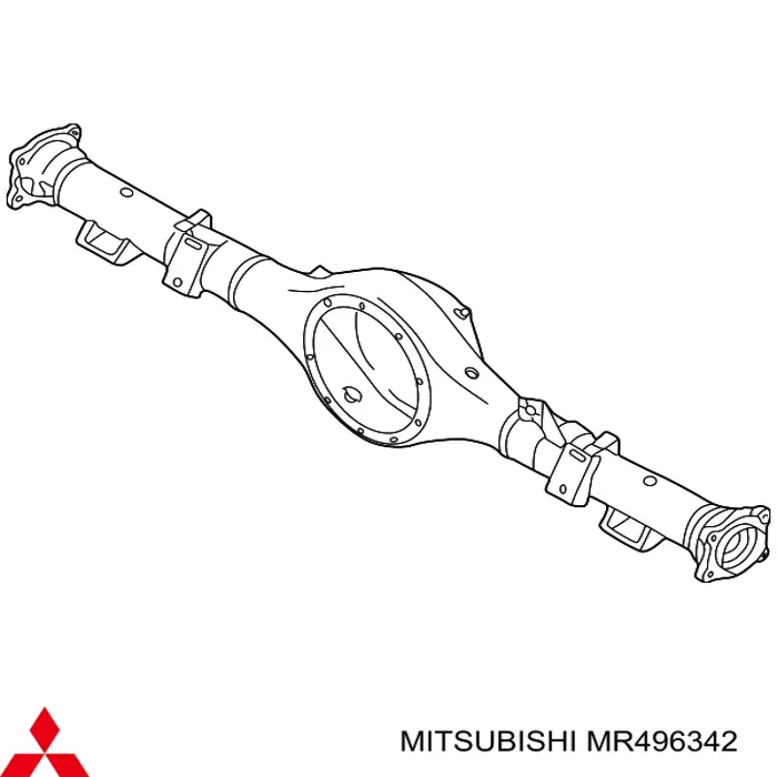Корпус редуктора заднего моста Mitsubishi MR496342