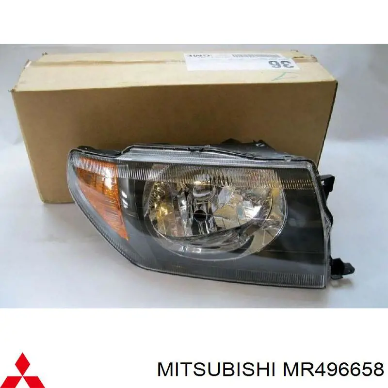 MR496658 Mitsubishi фара правая