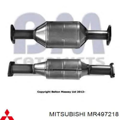 MR497218 Mitsubishi Конвертор-катализатор