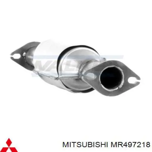 Каталитический нейтрализатор отработавших газов Mitsubishi MR497218 цена, от 35.33 USD