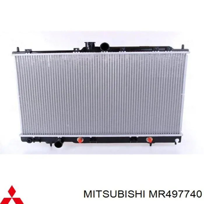 Радиатор MR497740 Mitsubishi