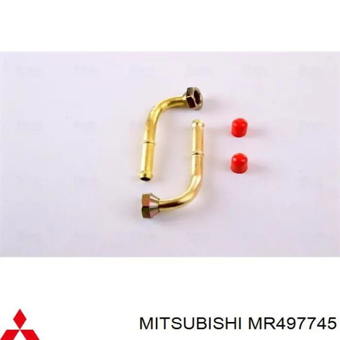 MR497745 Mitsubishi Радиатор основной