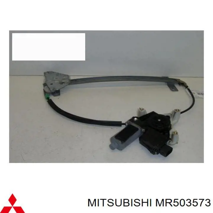 MR503573 Mitsubishi mecanismo de acionamento de vidro da porta traseira esquerda