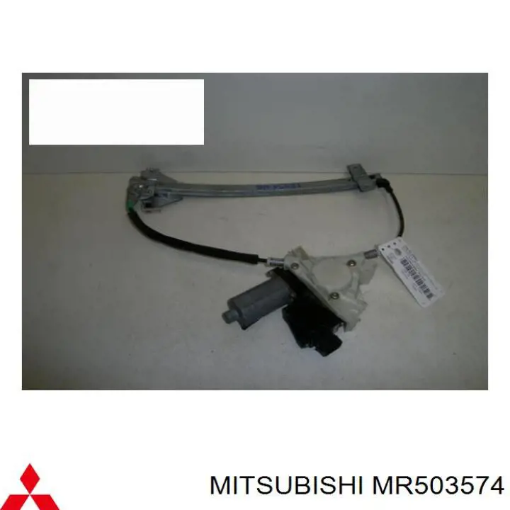 Mecanismo de acionamento de vidro da porta traseira direita para Mitsubishi Carisma (DA)