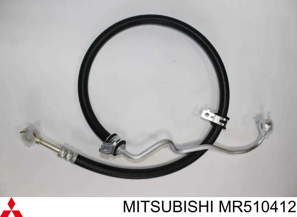MR510412 Mitsubishi шланг гур высокого давления от насоса до рейки (механизма)